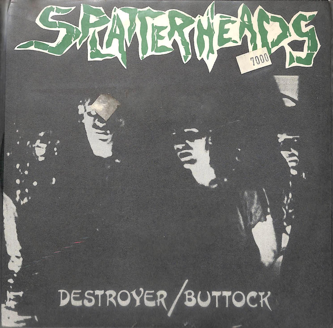 Green - Splatterheads - Destroyer Vinile 45 Giri Sympathy For The Record Industry 1990