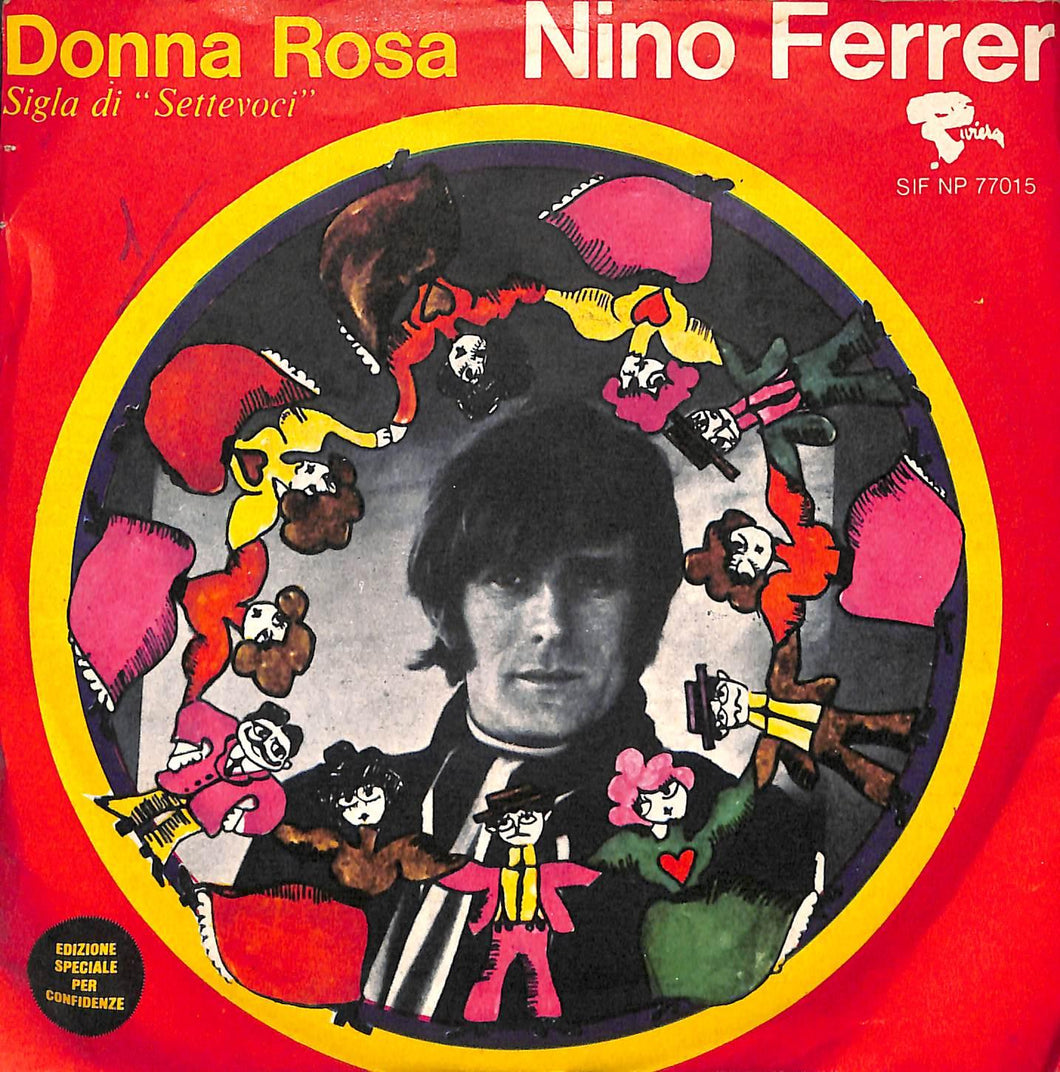 45 giri 7 '' - Nino Ferrer / Ombretta Colli- Donna Rosa / Capita