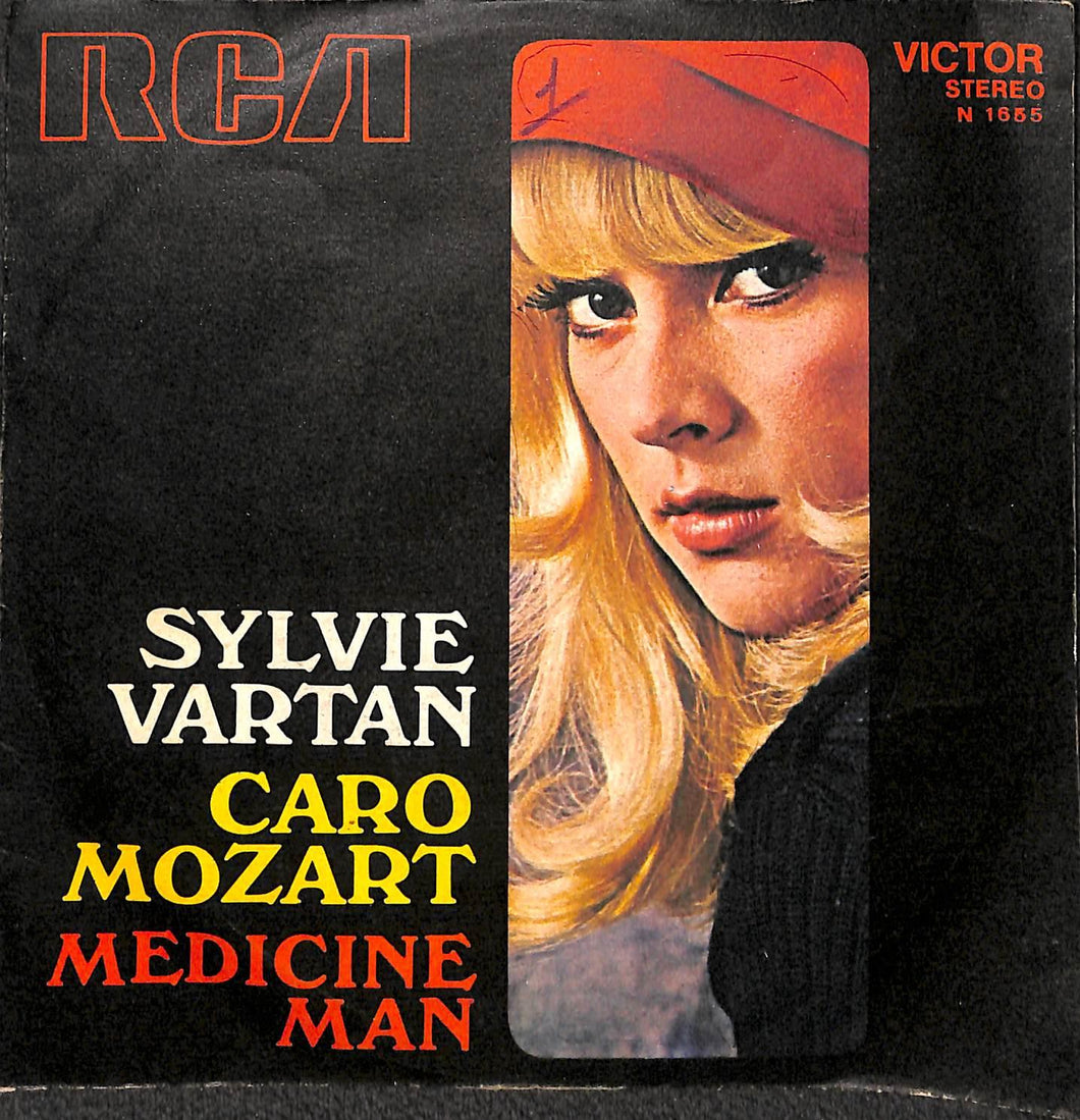 Sylvie Vartan - Caro Mozart / Medicine Man Classica Vinile 45 Giri RCA Victor 1971 Stampa Italiana