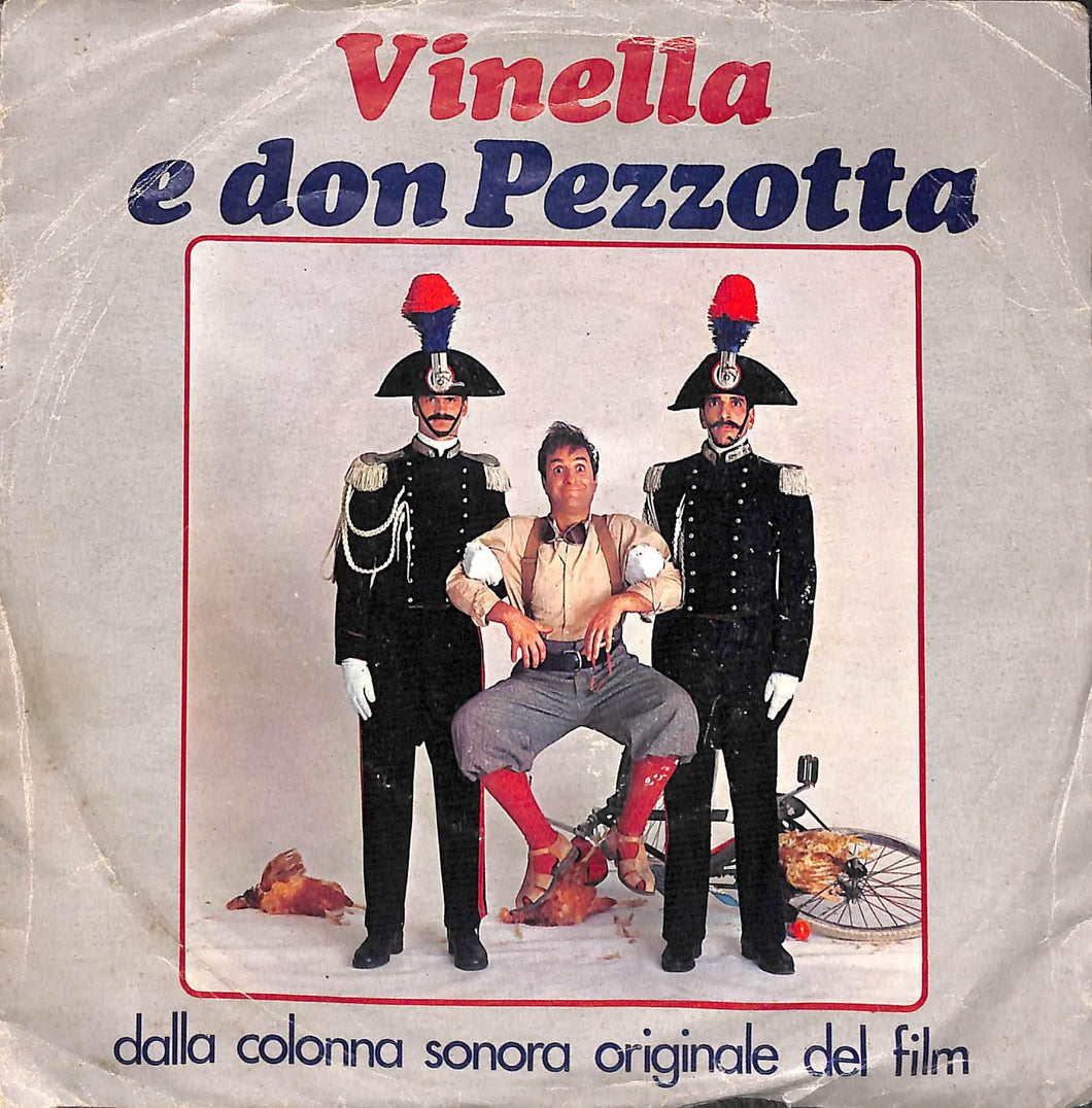 Max Vinella - Vinella E Don Pezzotta Vinile 45 Giri Derby 1976 Stampa Italiana