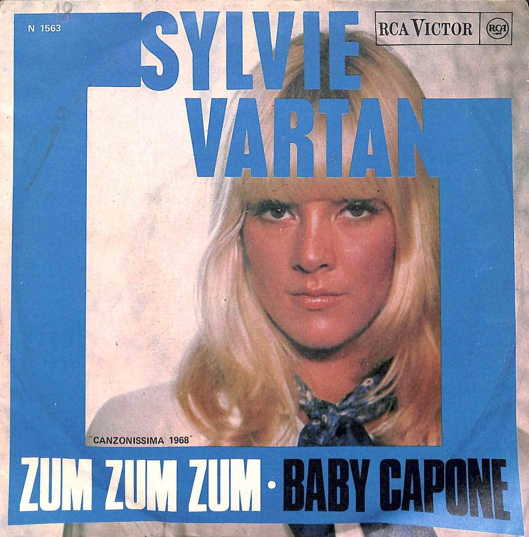 Sylvie Vartan - Zum Zum Zum / Baby Capone Vinile 45 Giri RCA Victor 1968 Stampa Italiana