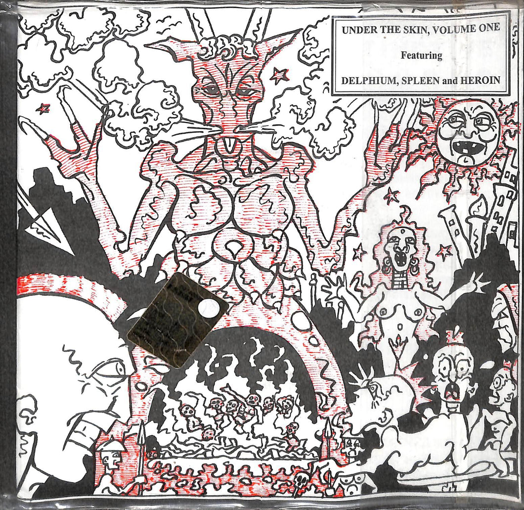 Various - Under The Skin Volume One Vinile 45 Giri Instinctive Records 1993