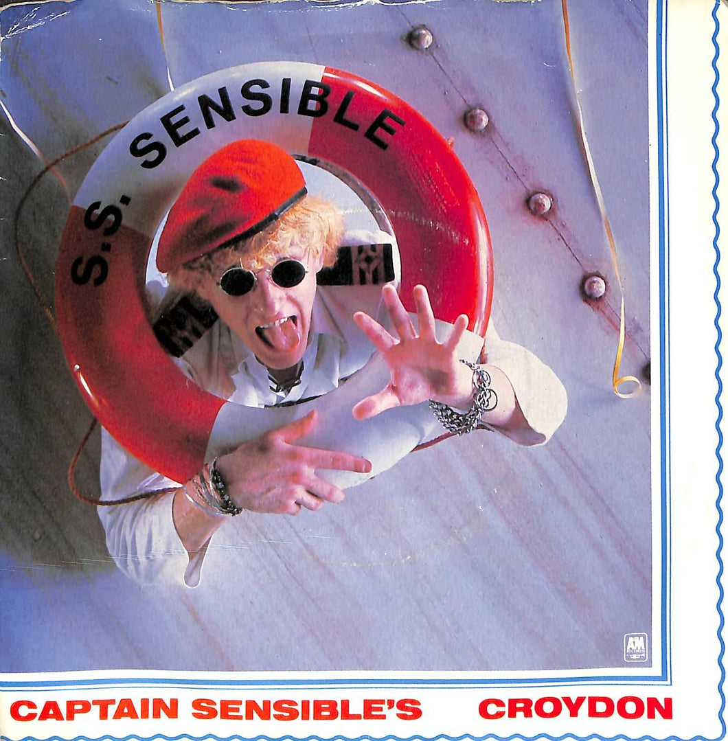 Captain Sensible - Croydon Vinile 45 Giri A&M Records 1982