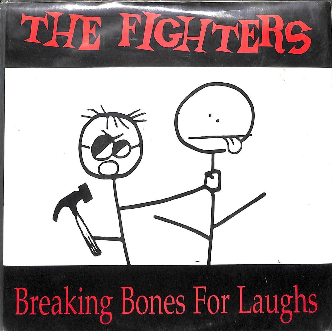 33 ? RPM The Fighters - Breaking Bones For Laughs Punk Vinile 45 Giri Rocco Records 1995