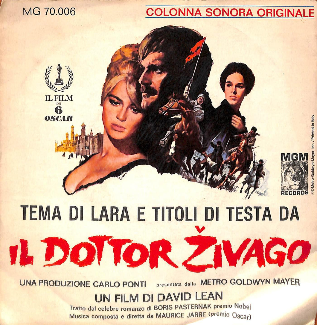 Maurice Jarre 'Il Dottor ivago' (Colonna Sonora Vinile 45 Giri MGM Records