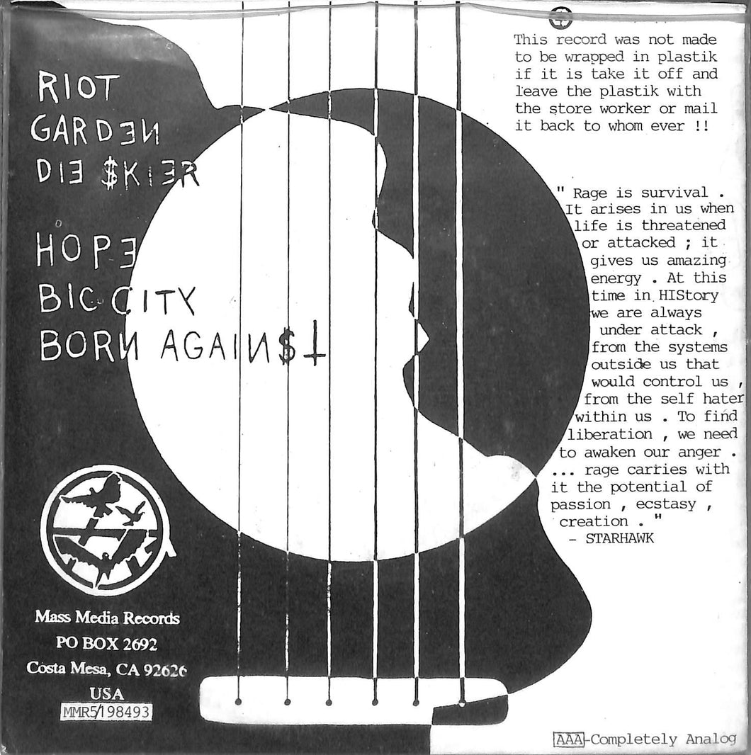 - $ETH! - Acoustik Rage! Punk Vinile 45 Giri Mass Media Records 1993