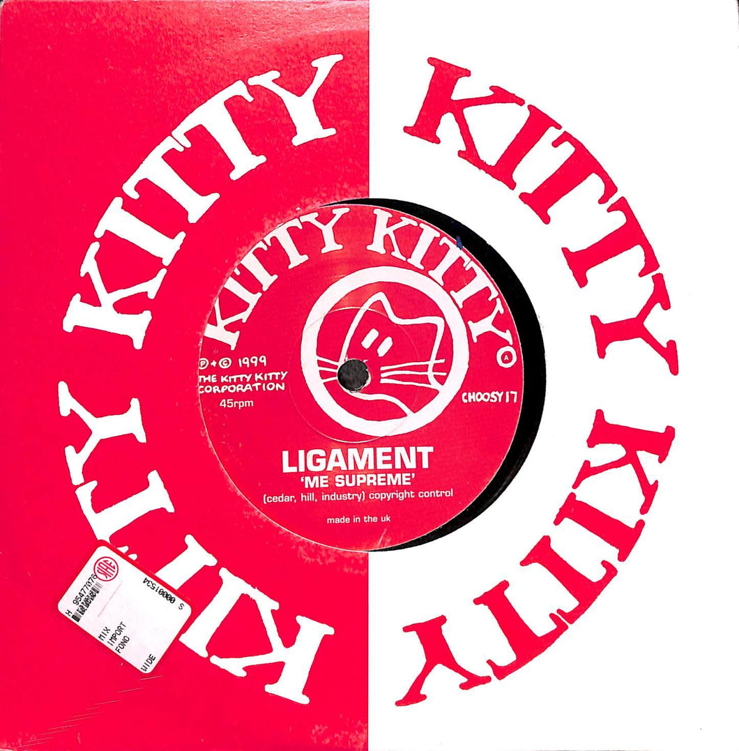 - Ligament - Me Supreme / S.R.D. Vinile 45 Giri Kitty Kitty Corporation