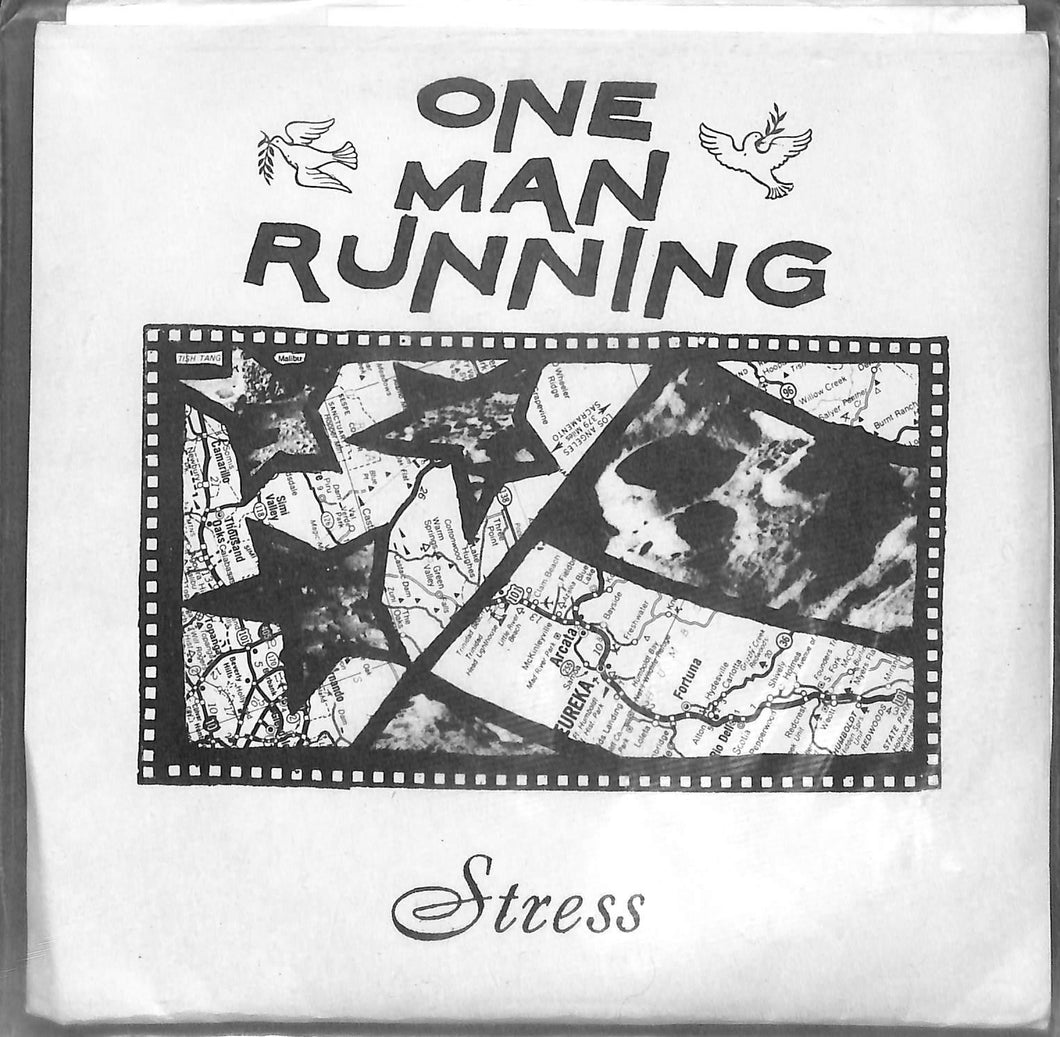 33 ? RPM - One Man Running - Stress 1992 Punk (1992) Vinile 45 Giri Kirbdog Records