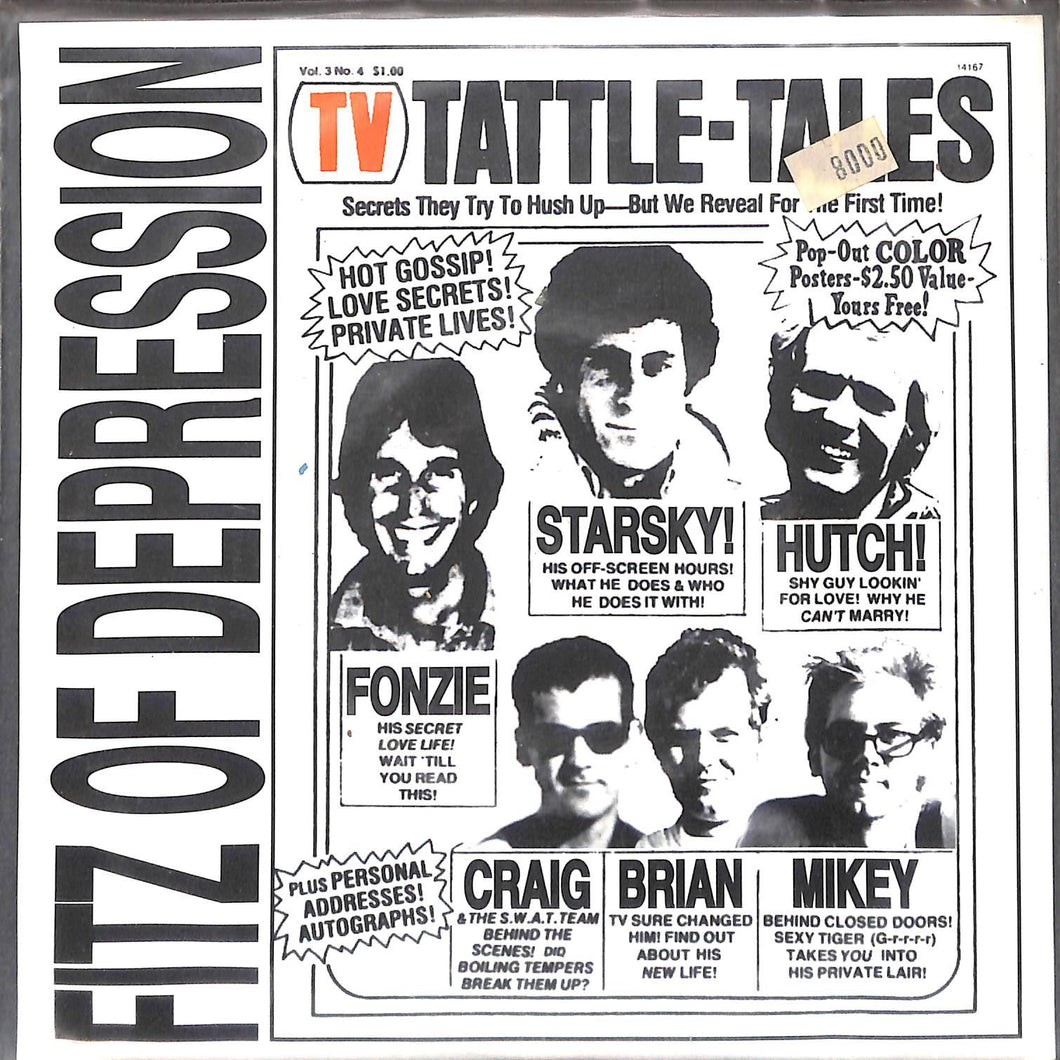 - Fitz Of Depression - Fitz Of Depression Vinile 45 Giri Mumble Something Records 1989