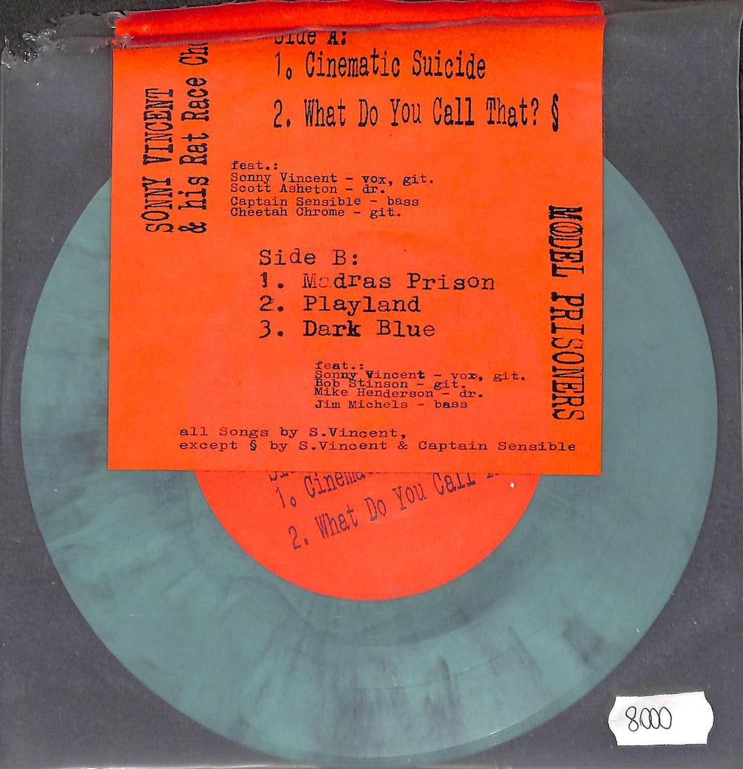 - Sonny Vincent & His Rat Race Choir / Model Prisoners Vinile 45 Giri Flight