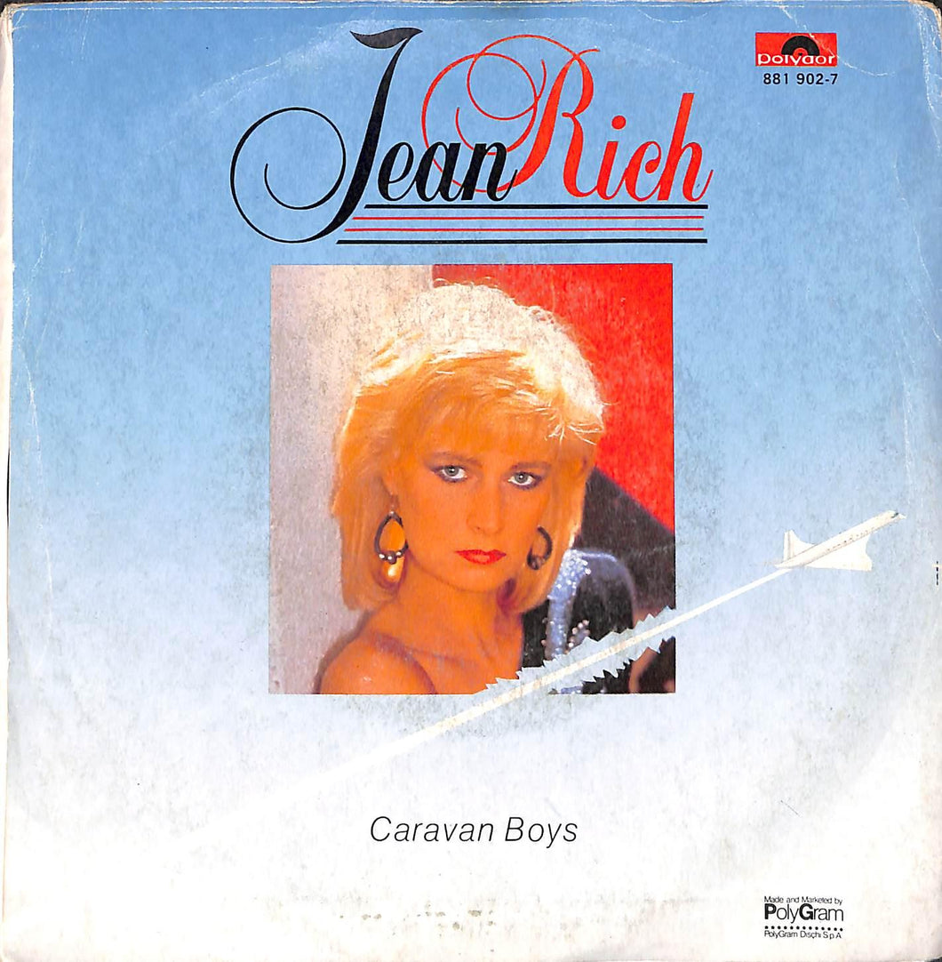 Jean Rich - Maybe This Is Love Vinile 45 Giri Polydor 1984 Stampa Italiana