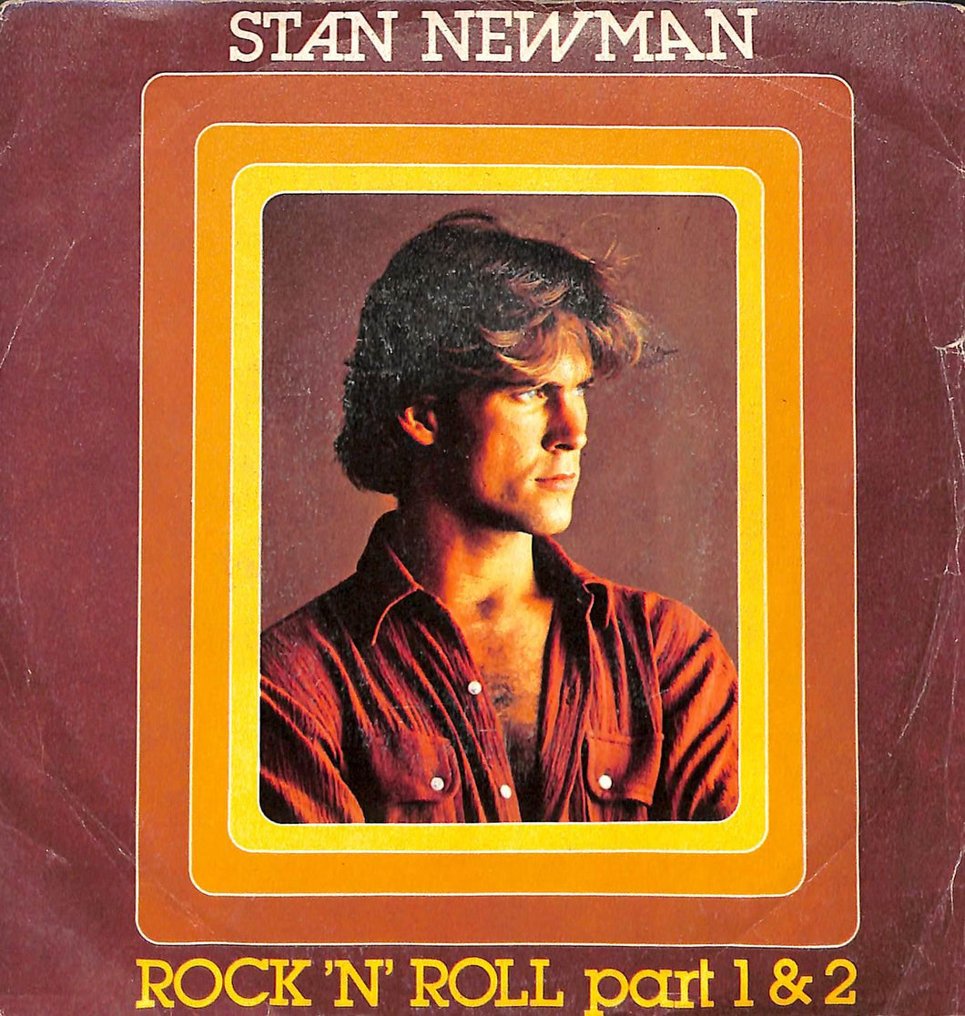 Stan Newman - Rock 'N' Roll Part 1 & 2 Vinile 45 Giri Bread Records 1980 Stampa Italiana