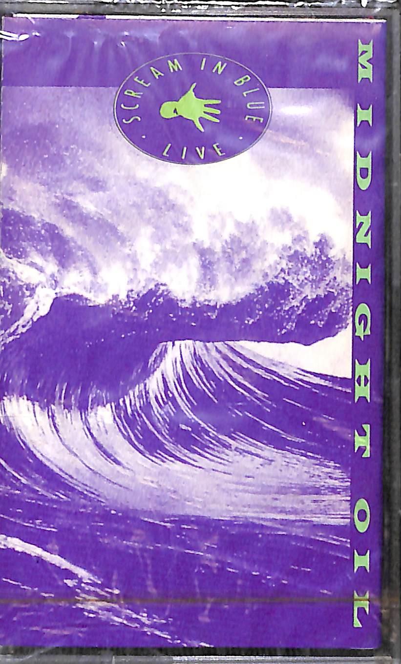 Mc - Midnight Oil - Scream In Blue - Live Musicassetta Columbia