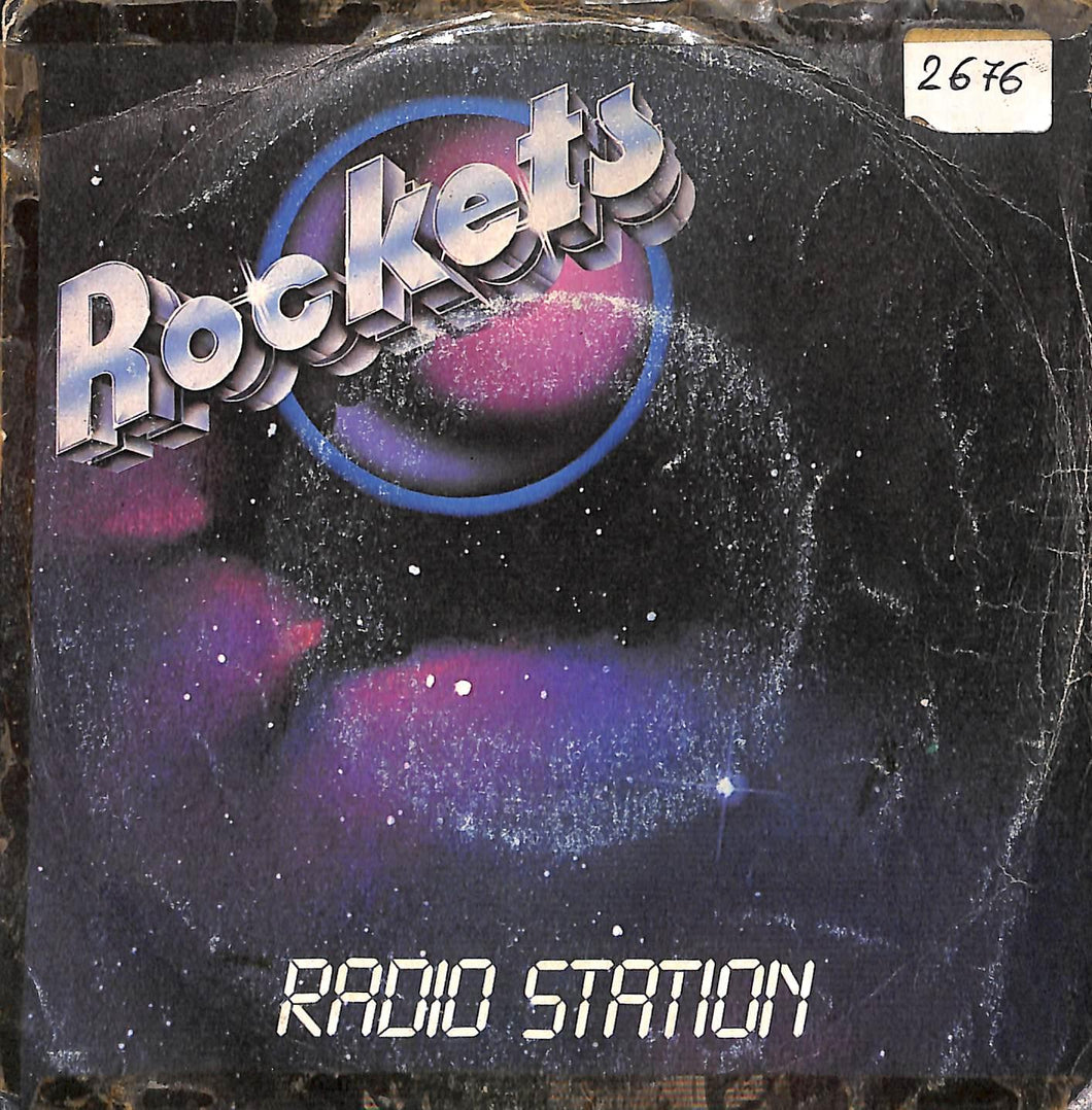 - Rockets - Radio Station Vinile 45 Giri Rockland Records 1982 Stampa Italiana