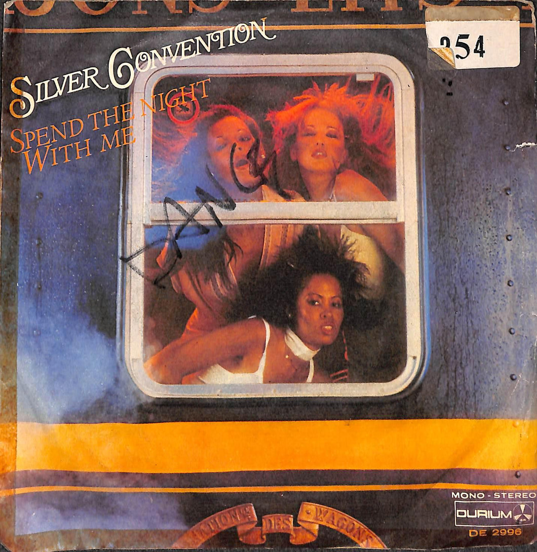 - Silver Convention - Spend The Night With Me Vinile 45 Giri Durium Stampa Italiana