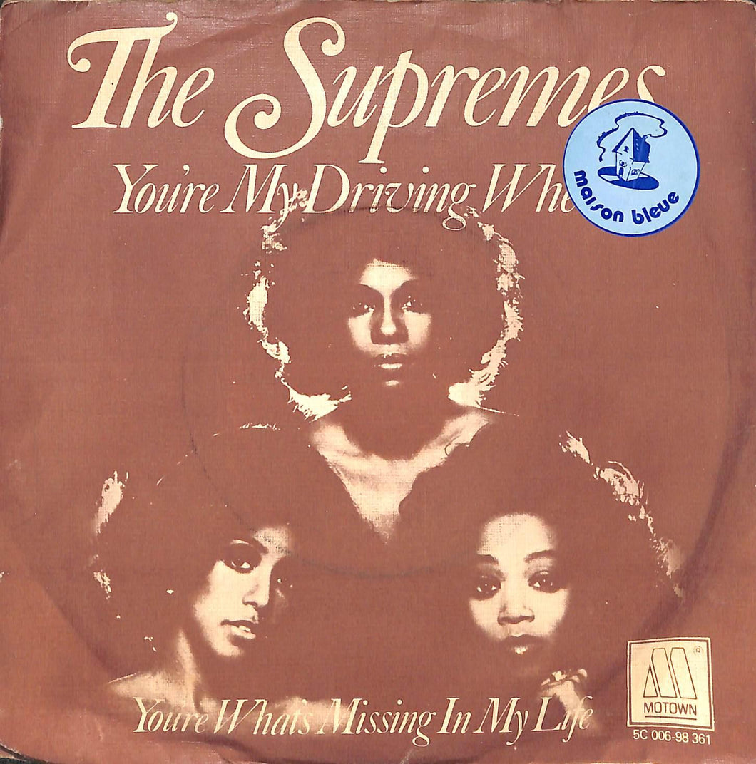 - The Supremes - You're My Driving Wheel / You're What's Vinile 45 Giri Motown