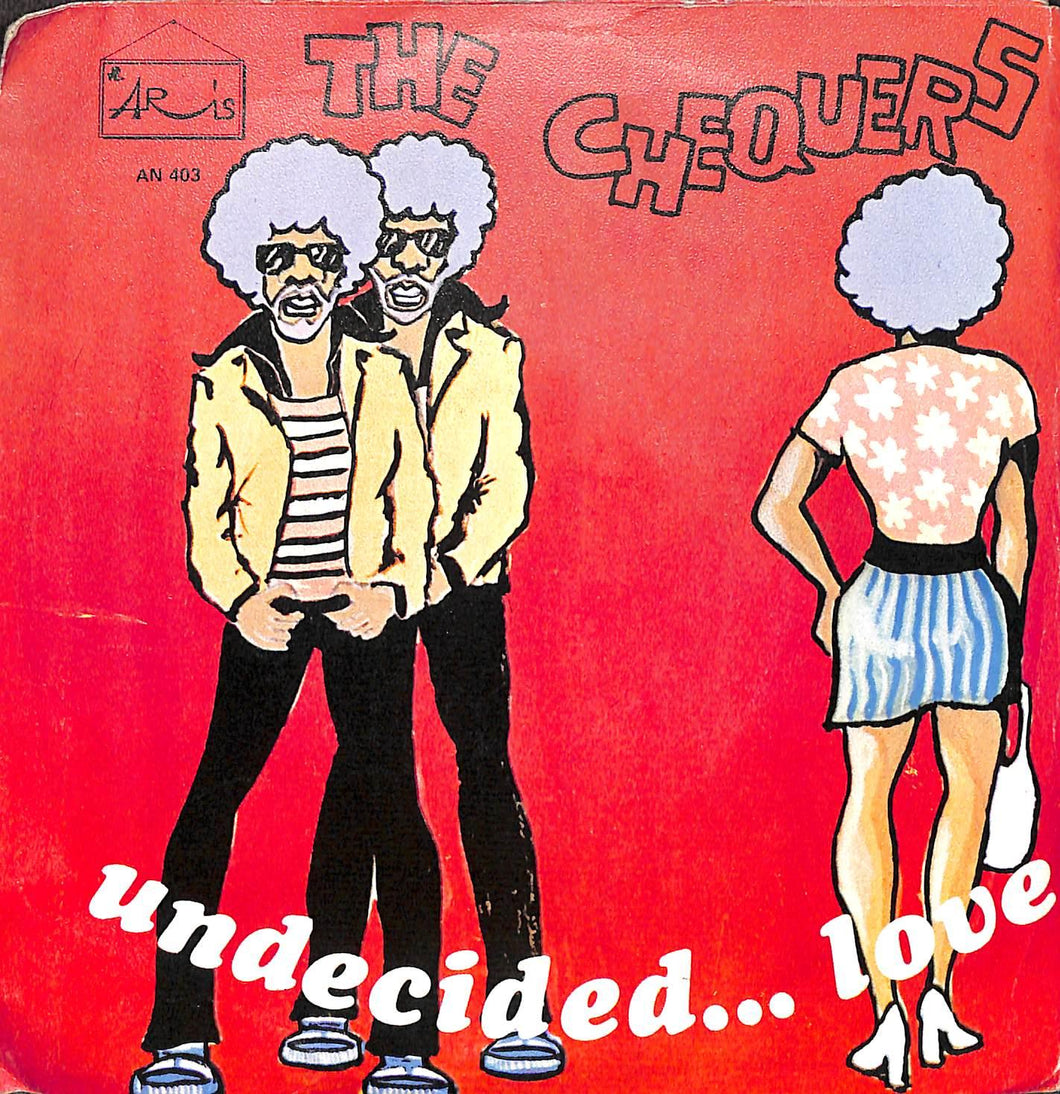The Chequers - Undecided... Love Vinile 45 Giri Aris 1975 Stampa Italiana