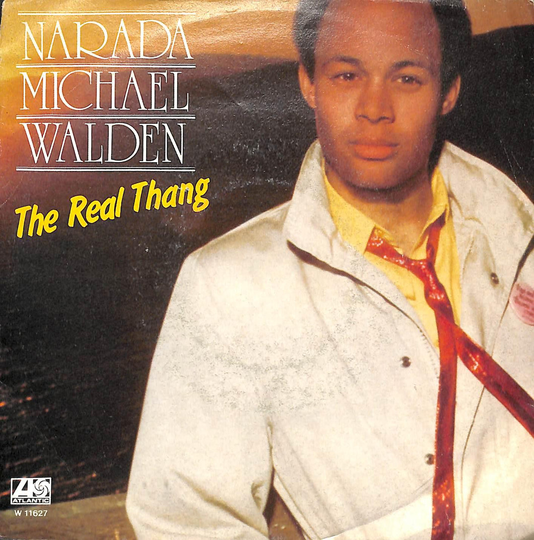 Narada Michael Walden - The Real Thang Vinile 45 Giri Atlantic 1980 Stampa Italiana