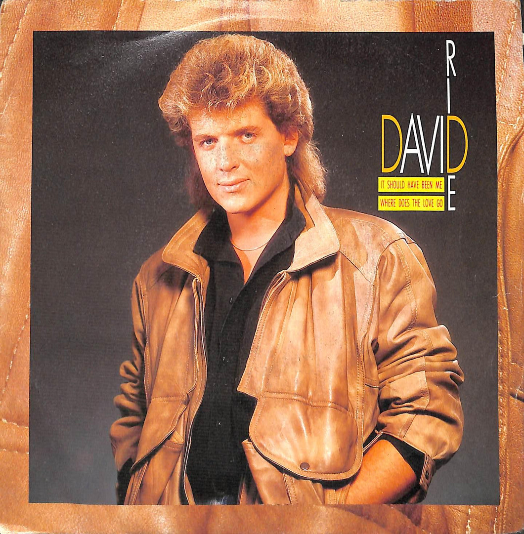 David Ride - It Should Have Been Me Vinile 45 Giri Wea 1987 Stampa Italiana