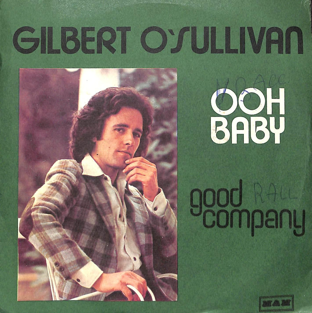 Gilbert O'Sullivan - Ooh Baby Vinile 45 Giri MAM 1973