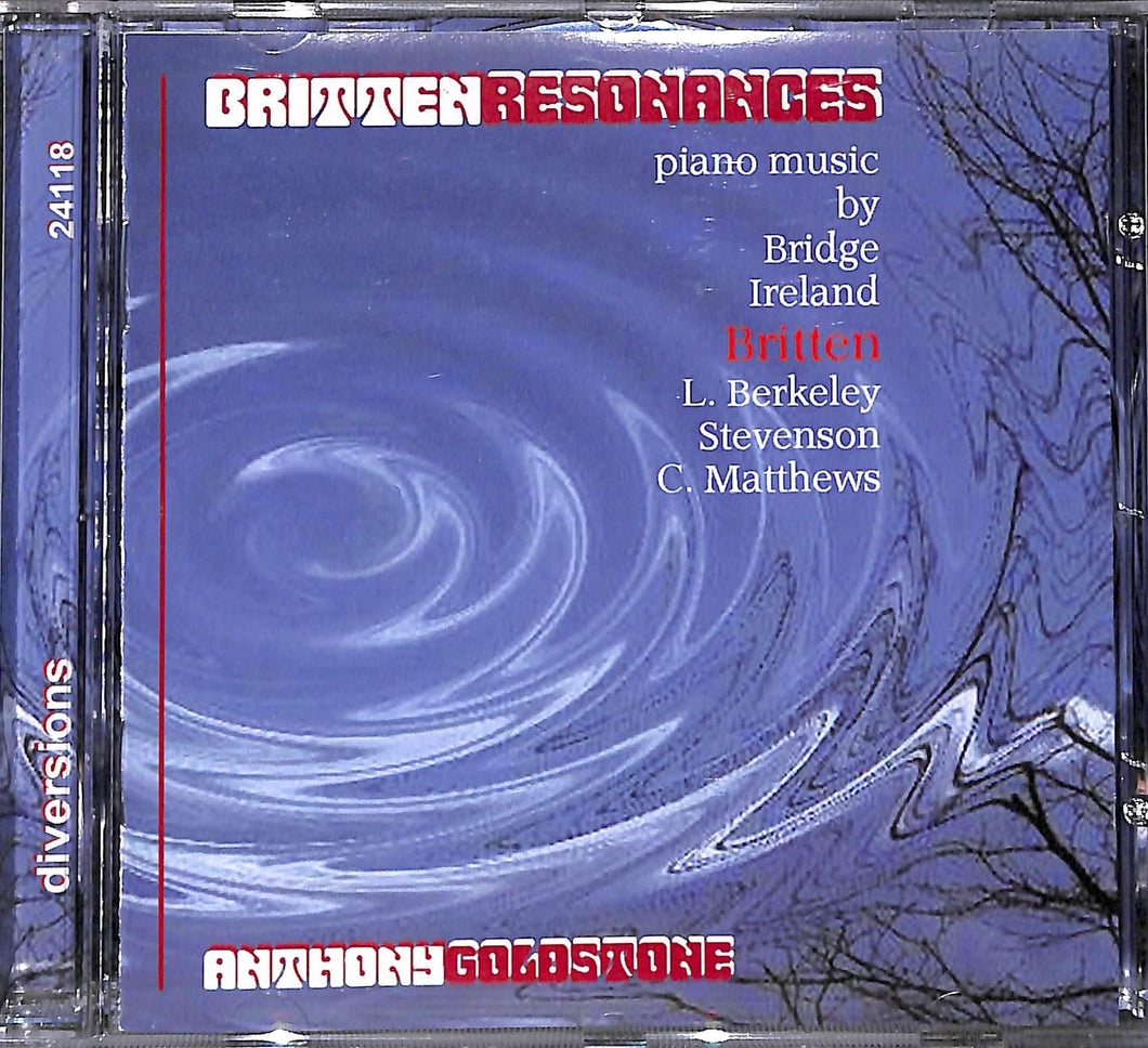 Cd - Britten Resonances / Golostone Anthony
