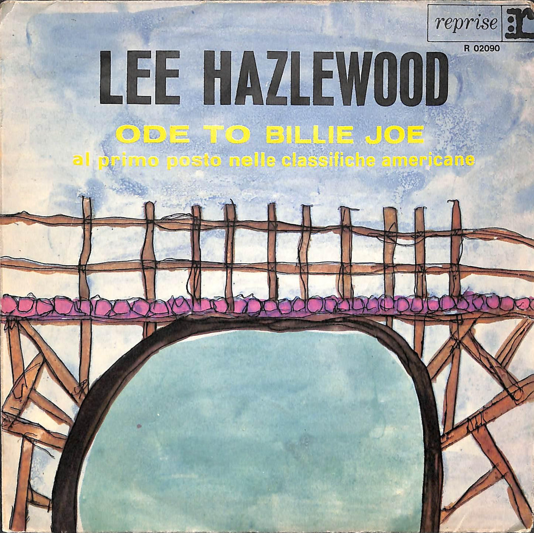 Lee Hazlewood - Ode To Billie Joe Vinile 45 Giri Reprise Records 1967 Stampa Italiana