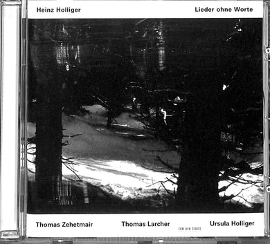 CD - Heinz Holliger - Lieder Ohne Worte ECM