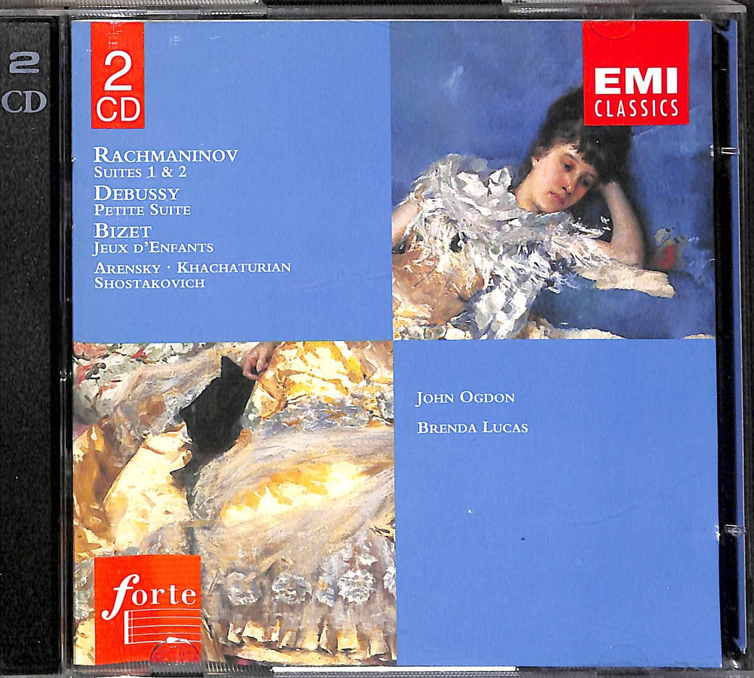 2 x Cd - Sergej Rachmaninov / Claude Debussy / Georges Bizet - Su
