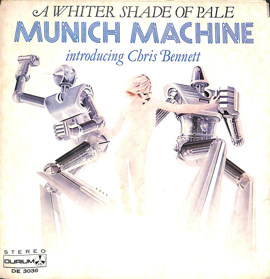 Munich Machine - A Whiter Shade Of Pale Vinile 45 Giri Durium 1978 Stampa Italiana