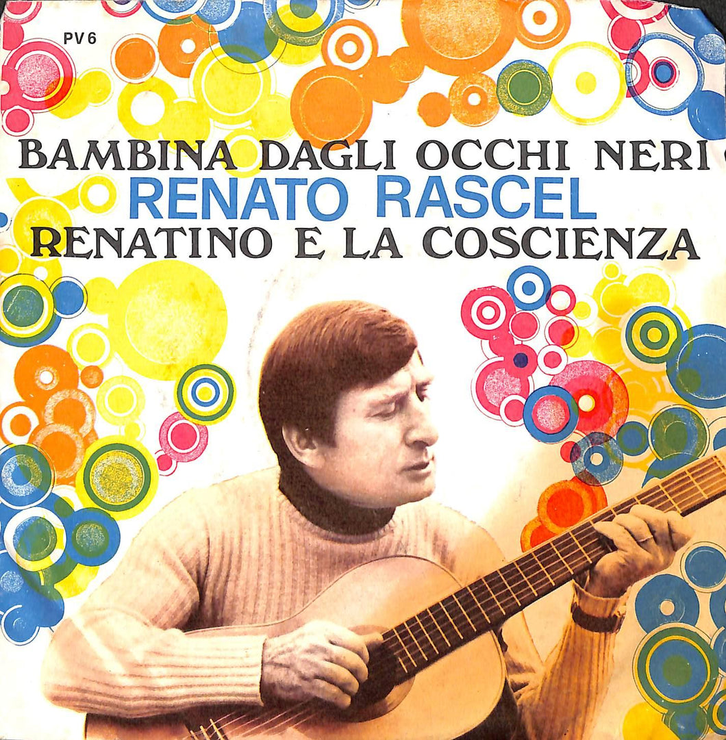 Renato Rascel - Bambina Dagli Occhi Neri / Renatino E La Vinile 45 Giri RCA 1970 Stampa Italiana