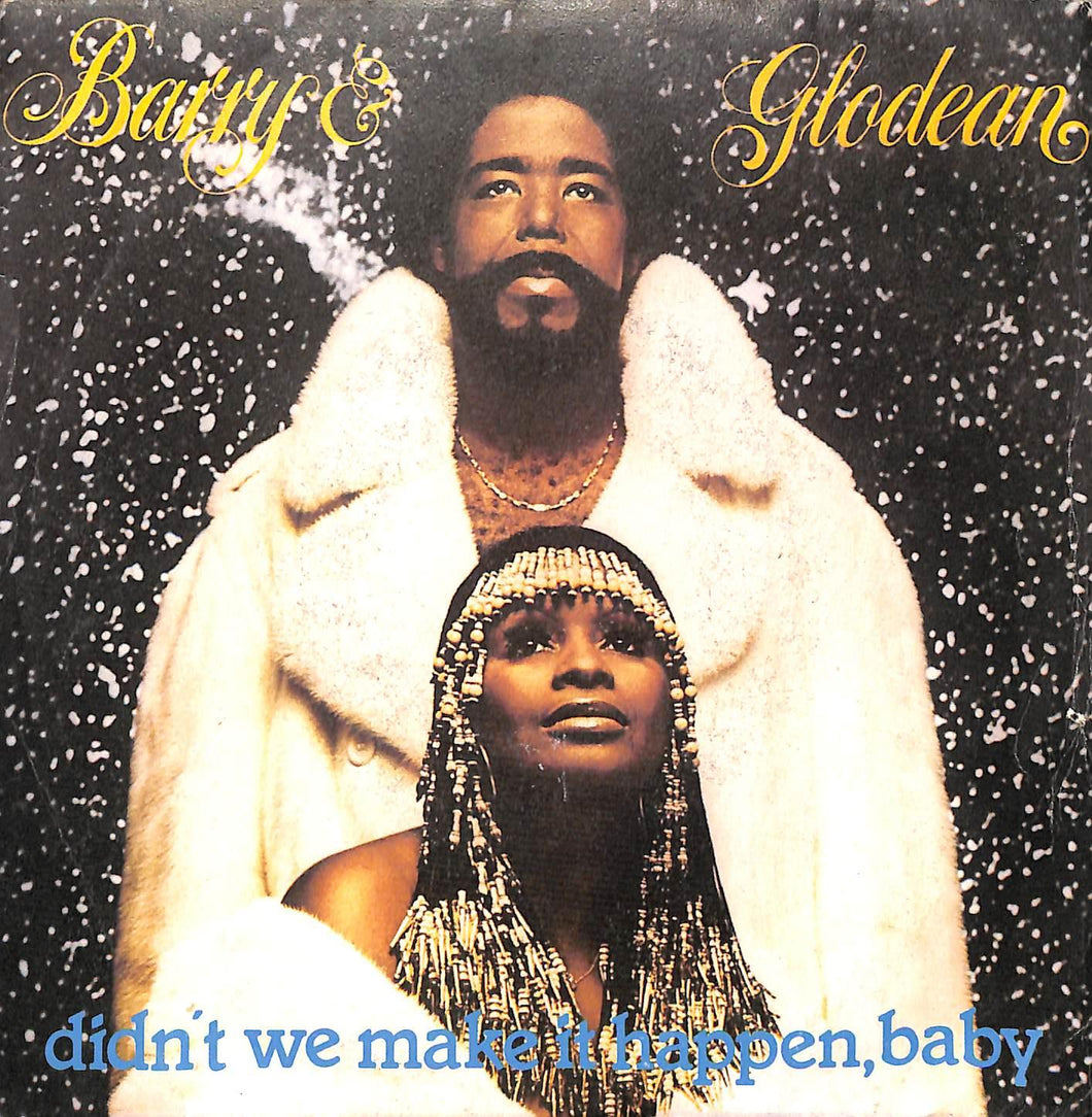 Barry & Glodean - Didn't We Make It Happen Vinile 45 Giri Unlimited Gold 1981 Stampa Italiana