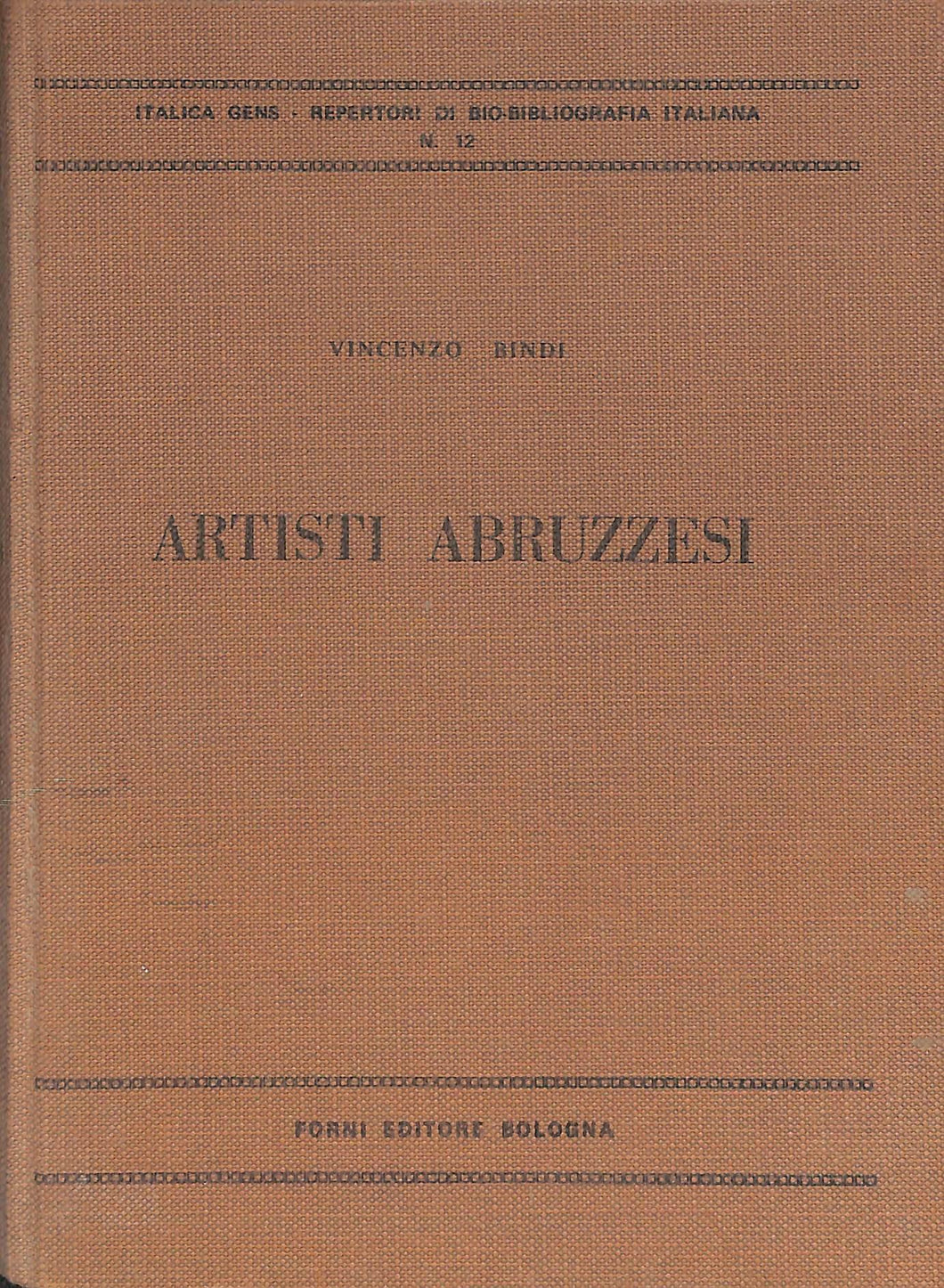 Artisti abruzzesi / Vincenzo Bindi 1976