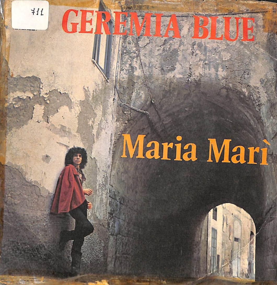 Geremia Blue - Maria Mari' Vinile 45 Giri 1977 Stampa Italiana