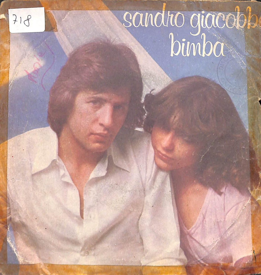 Sandro Giacobbe - Bimba Vinile 45 Giri CBS 1977 Stampa Italiana