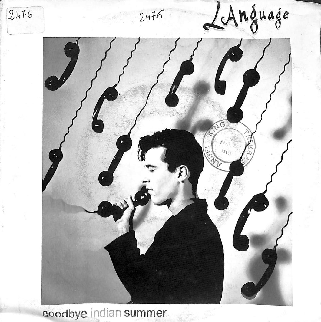 Language - Goodbye Indian Summer Vinile 45 Giri A&M Records 1984 Stampa Italiana