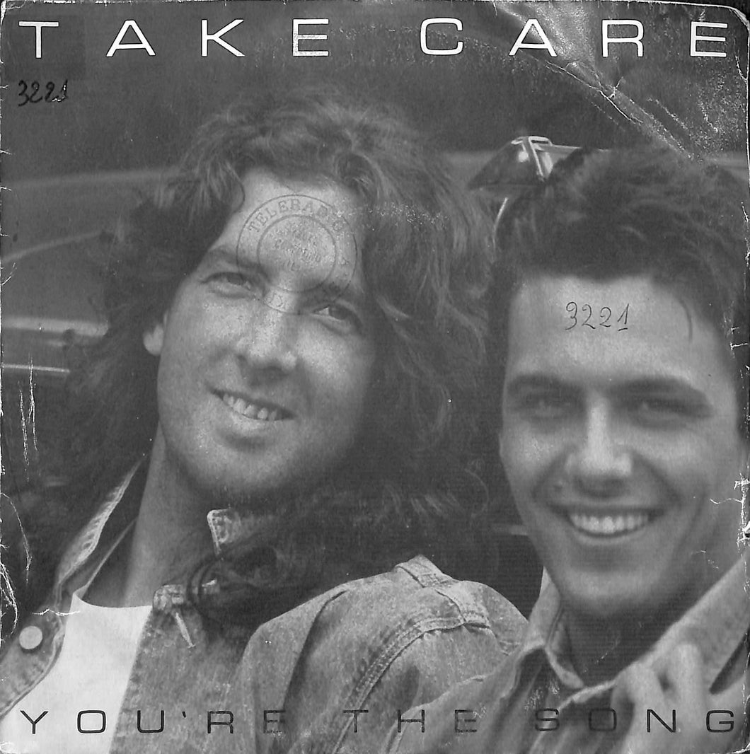 Take Care - You're The Song Vinile 45 Giri CGD 1987 Stampa Italiana