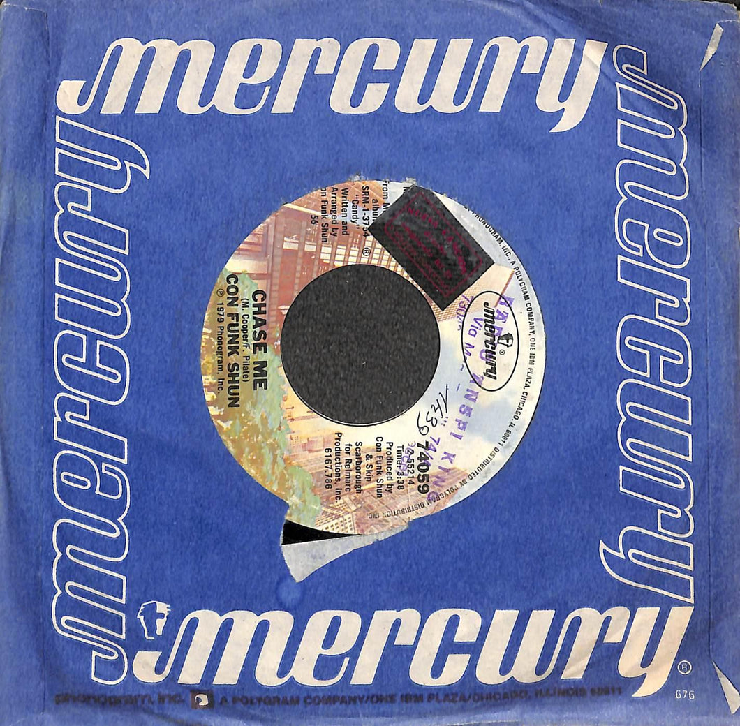 Con Funk Shun - Chase Me Vinile 45 Giri Mercury 1979
