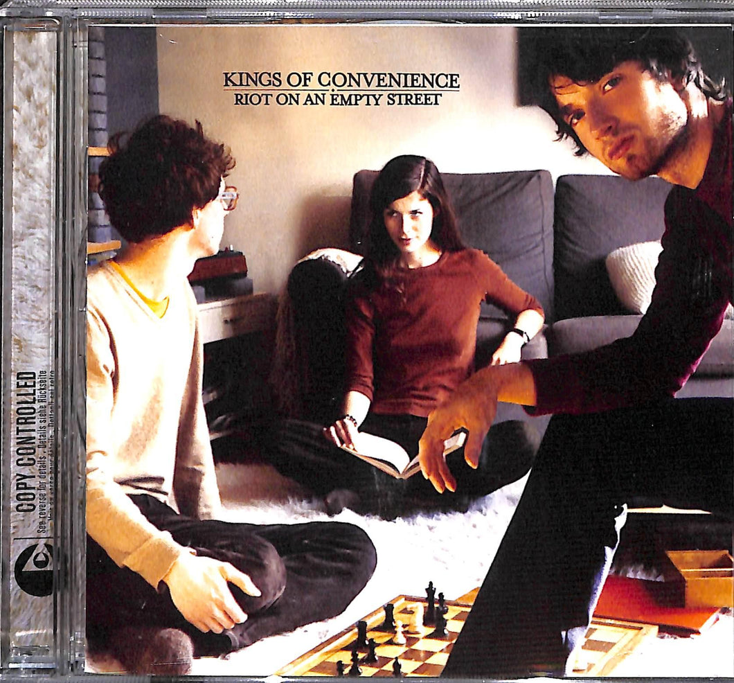 Cd - Kings Of Convenience - Riot On An Empty Street