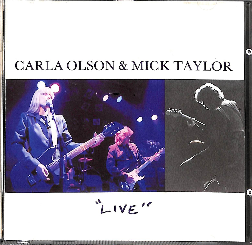 Cd - Carla Olson & Mick Taylor - Live