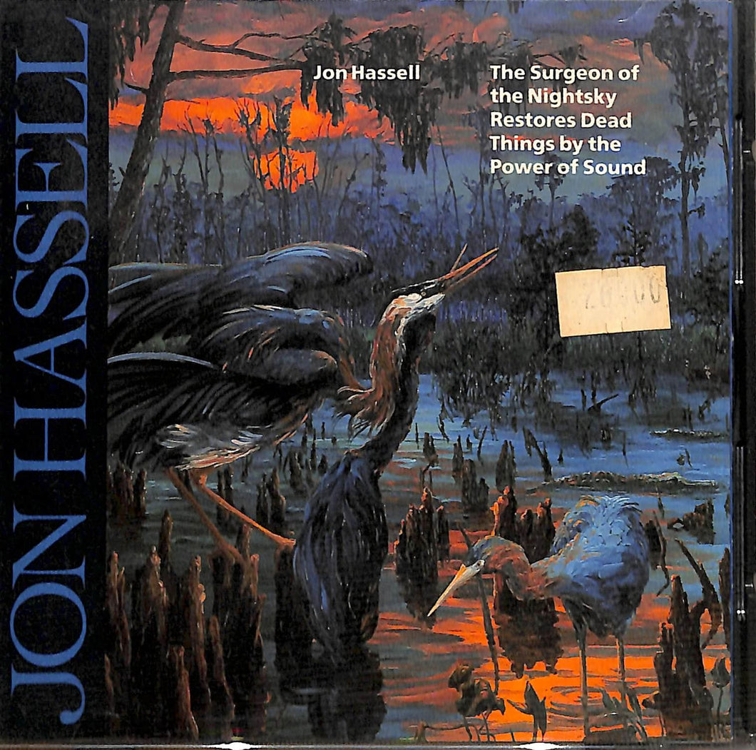Cd - Jon Hassell - The Surgeon Of The Nightsky Restores Dead Things By The Power Of Sound