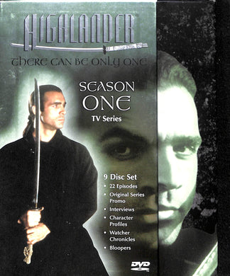 Dvd - Il Highlander Stagione 1 DVD Prima Stagione Completa SERIE TV
