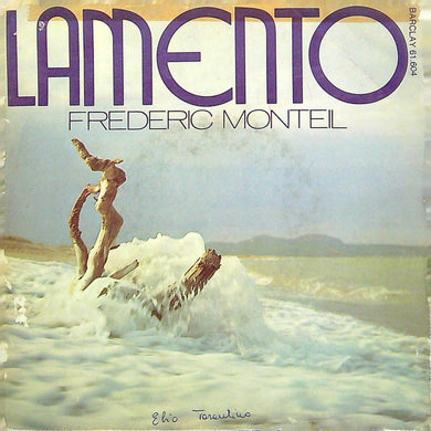 Frédéric Monteil Lamento Vinile 45 Giri Barclay