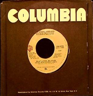 '- The Doobie Brothers - What A Fool Believes Vinile 45 Giri Warner Bros. Records 1978
