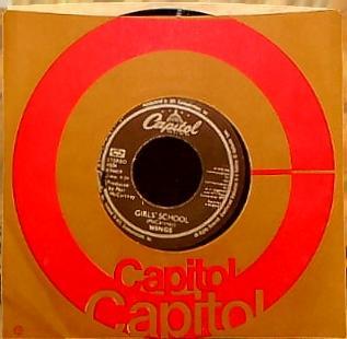 '- Wings - Mull Of Kintyre / Girls' School Vinile 45 Giri Capitol Records