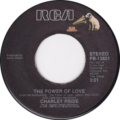 Charley Pride The Power Of Love / Ellie Vinile 45 Giri RCA  1984