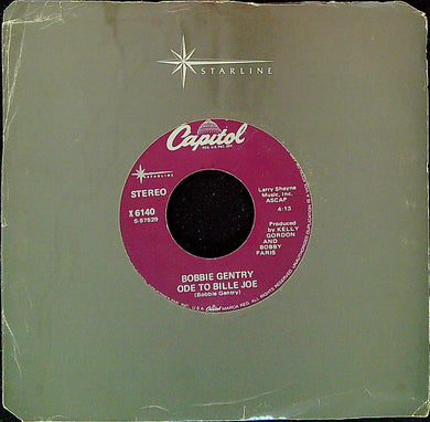 Bobbie Gentry - Ode To Bille Joe Vinile 45 Giri Starline