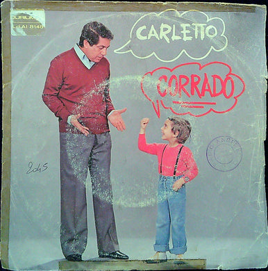 Corrado - Carletto Vinile 45 Giri Durium 1982 Stampa Italiana