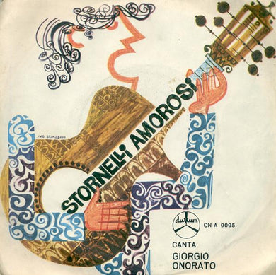 Giorgio Onorato - Stornelli Amorosi Vinile 45 Giri Durium Stampa Italiana