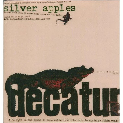 Silver Apples - Decatur LP Vinile 2016 - Chicken Coop Records Electronic Experimental - Nuovo