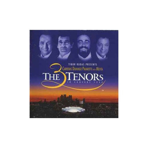 José Carreras, Placido Domingo, Luciano Pavarotti, Zubin Mehta - The 3 Tenors In Concert 1994 CD 1994 - Teldec Opera Classical